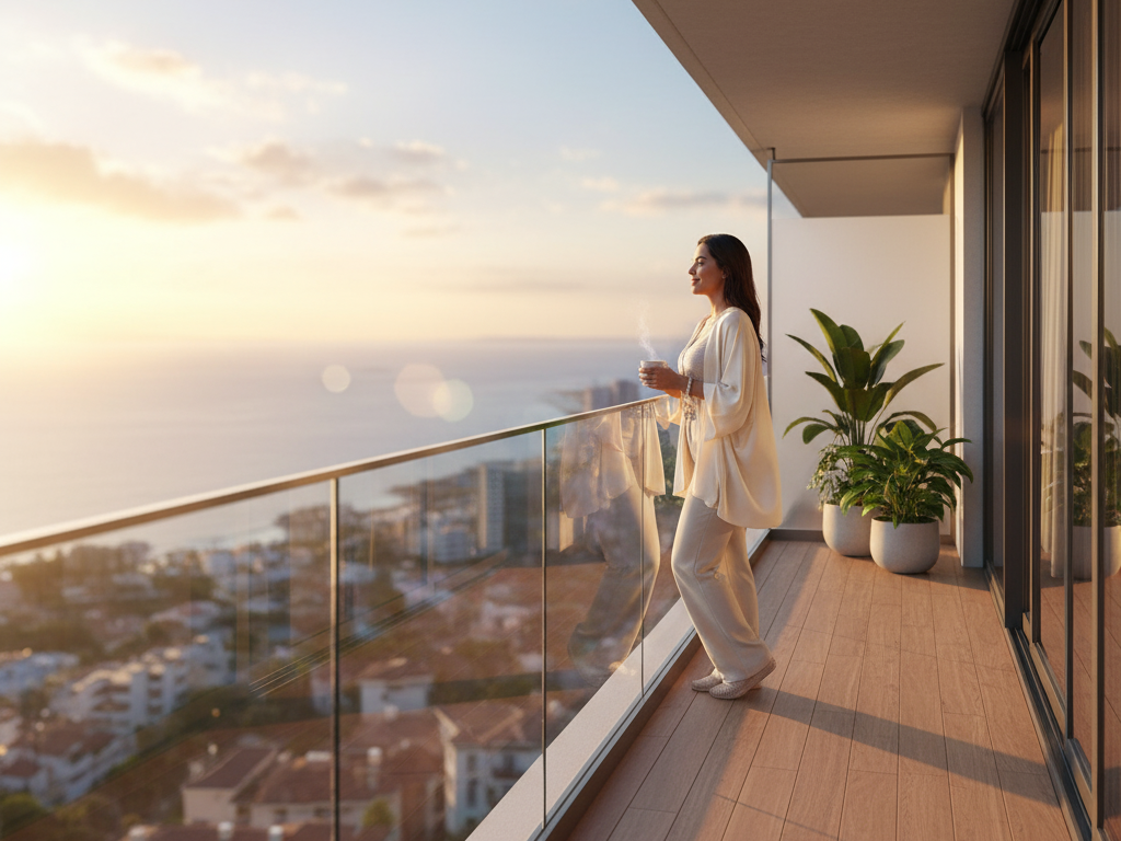  بلكونات زجاجية