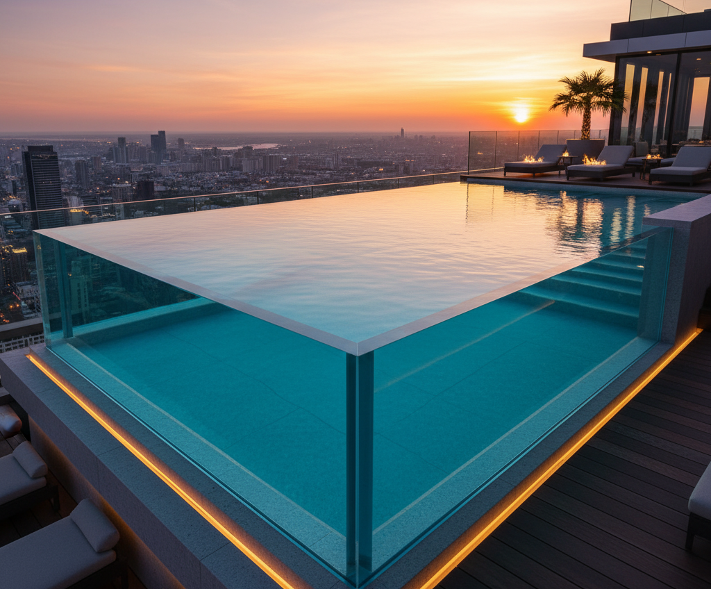 مسابح زجاجية