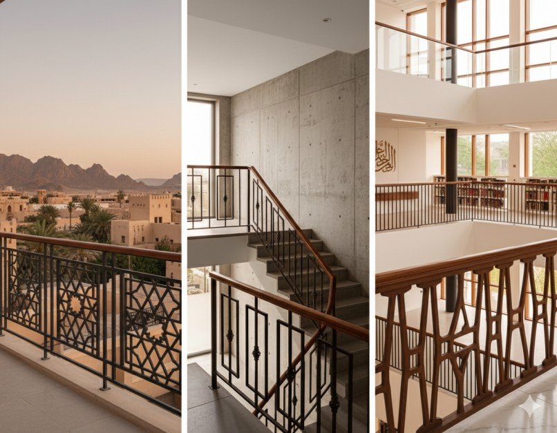  أعمال الدرابزينات